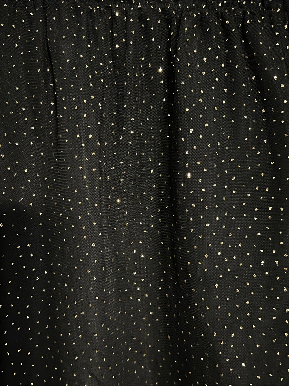 J. Crew NWT Sparkle Puff Sleeve Tulle Top Gold Black Women’s Size Small - Picture 3 of 8